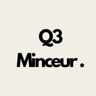 Q3 Minceur 